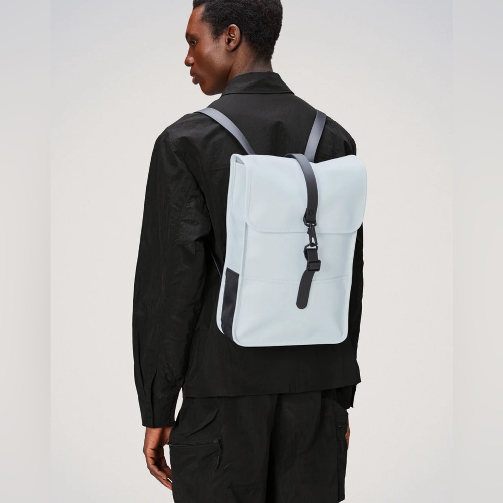 Rains mini Sky blue Backpack - Picture 4 of 9